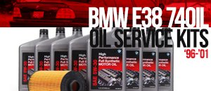 BMW E38 740iL Oil Service Kits