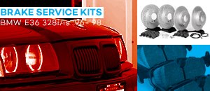 BMW E36 328i/is Brake Service Kits