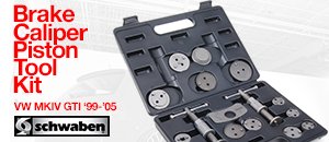 VW MKIV Golf/GTI 1.8T Brake Caliper Piston Tool Kit