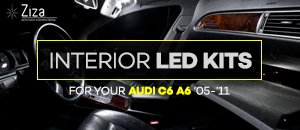 Audi C6 A6 Ziza LED Interior Lighting Kits