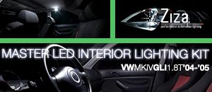 VW MKIV GLI 1.8T Ziza LED Interior Lighting Kit