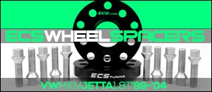 VW MKIV Jetta 1.8T ECS Wheel Spacers