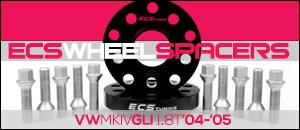VW MKIV GLI 1.8T ECS Wheel Spacers