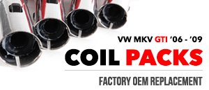 VW MKV GTI Genuine VW Ignition Coil Packs