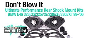 BMW E46 3Series non-M Performance Shock Mount Kit