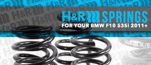 BMW F10 535i H&R Springs