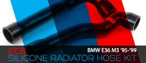 BMW E36 M3 Silicone Radiator Hoses
