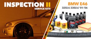 BMW E46 325i/Ci 330i/Ci Inspection II Service Kits