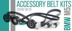 BMW E39 M5 Accessory Belt Kit