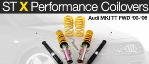 Audi MKI TT FWD ST X Performance Coilovers