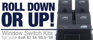 Audi B7 S4 Vemo Window Switch Kit
