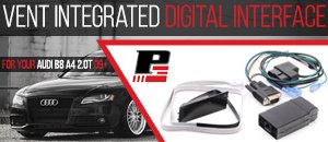Audi B8 A4 20T P3Cars Vent Integrated Digital Interface