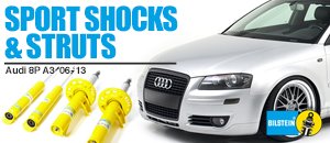 Audi 8P A3 Bilstein Sport Shocks & Struts Kit
