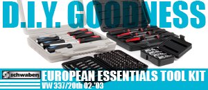 VW 337/20th Schwaben European Essentials Tool Kits