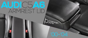 Audi C5 A6 2.7T Center Armrest Lid