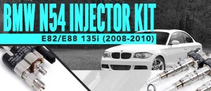 BMW E82/E88 135i N54 Fuel Injector Kit