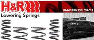 BMW E90 335i H&R Lowering Springs