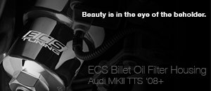 Audi MKII TTS Billet Aluminum Oil Filter Housing