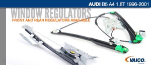 Audi B5 A4 1.8T Quattro Vaico Window Regulators