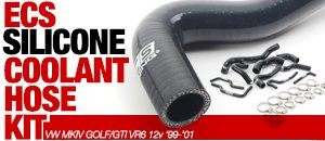 VW MKIV GOLF/GTI 12v VR6 ECS Silicone Hose Kit