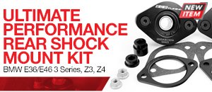 BMW ECS Ultimate Performance Rear Shock Mount Kit