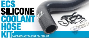 VW MKIV Jetta 12v VR6 ECS Silicone Hose Kit