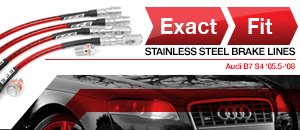 Audi B7 S4 Exact-Fit Brake Lines
