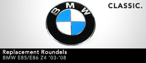 BMW E85/E86 Z4 Replacement Roundels