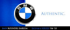 BMW E63/64 6 Series Replacement Roundels