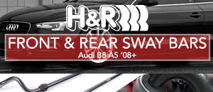 Audi B8 A5 H&R Sway Bars