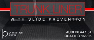 Audi B6 A4 1.8T Quattro Bremmen Cargo Liner