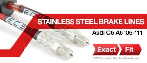 Audi C6 A6 ECS Exact-Fit Brake Lines