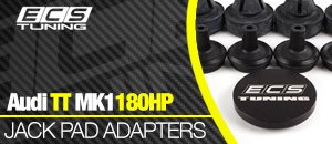 Audi MKI TT 180HP ECS Tuning Jack Pad Adapters