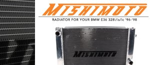 BMW E36 328 Mishimoto Radiator