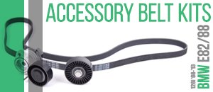 BMW E82/88 128i Accessory Belt Kits