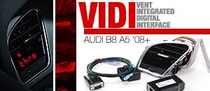 Vent Integrated Digital Interface - Audi B8 A5