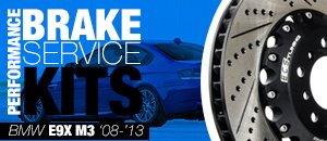 BMW E9X M3 Performance Brake Service Kits