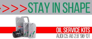 Audi C5 A6 2.8 Oil Service Kits