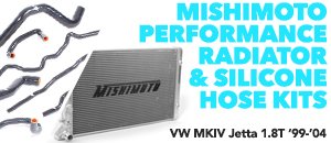 VW MKIV Jetta 1.8T Mishimoto Radiator And Hose Kits