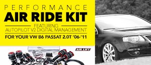 VW B6 Passat 2.0T Air Lift Performance Air Ride Kit