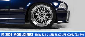 M Side Mouldings - BMW E36 3 Series Coupe/Conv 92-99