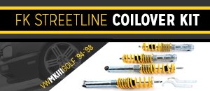 VW MKIII Golf FK Streetline Coilover Kit