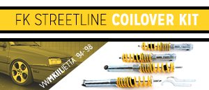 VW MKIII Jetta FK Streetline Coilover Kit