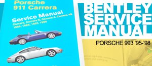 Porsche 993 Bentley Service Manual