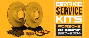 Porsche 986 Boxster Brake Service Kits