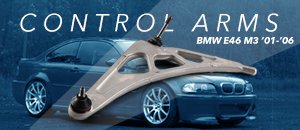BMW E46 M3 ECS Control Arms