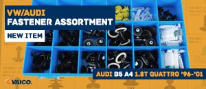 Audi B5 A4 1.8T Quattro VW/Audi Fastener Assortment Kit
