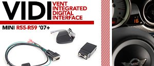 MINI P3 Cars Digital Vent Gauge R55/R56/R57/R58/R59