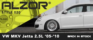 VW MKV Jetta 2.5L Alzor 020s