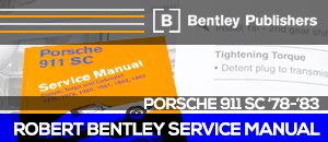Porsche 911 SC Bentley Service Manuals